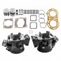 Cylinder Piston Gaskets Top End Rebuild Set for Yamaha Banshee 350 YFZ350 1988