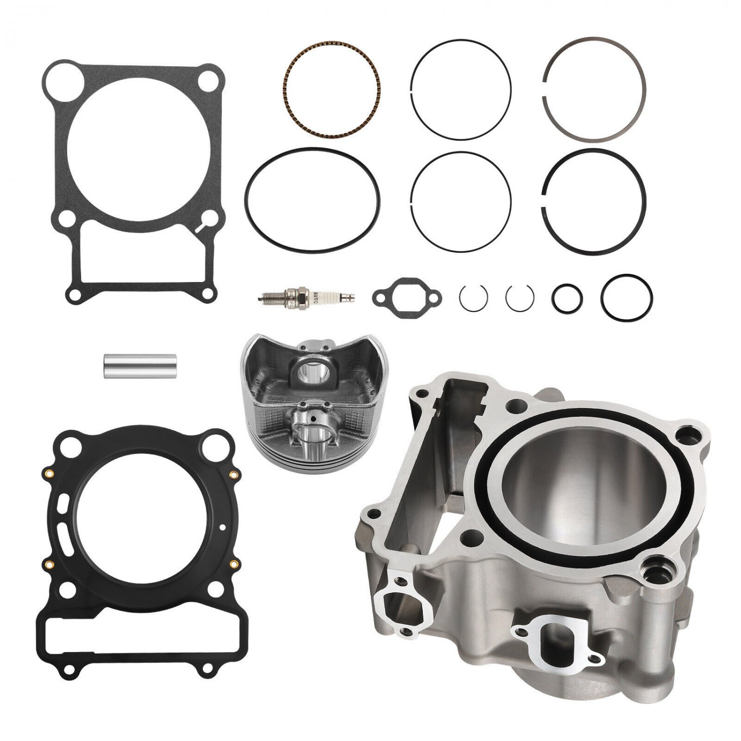 Cylinder Piston Gasket Top End Rebuild Kit For 2000-2006 Yamaha Kodiak 400 4x4