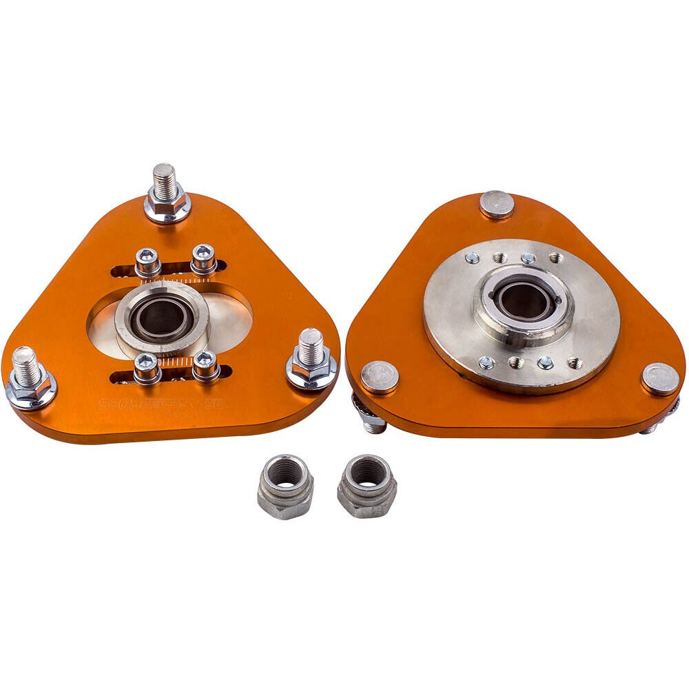 Front Steel Camber Caster Plates Coilover Alignment fit Toyota Celica 2000-2006