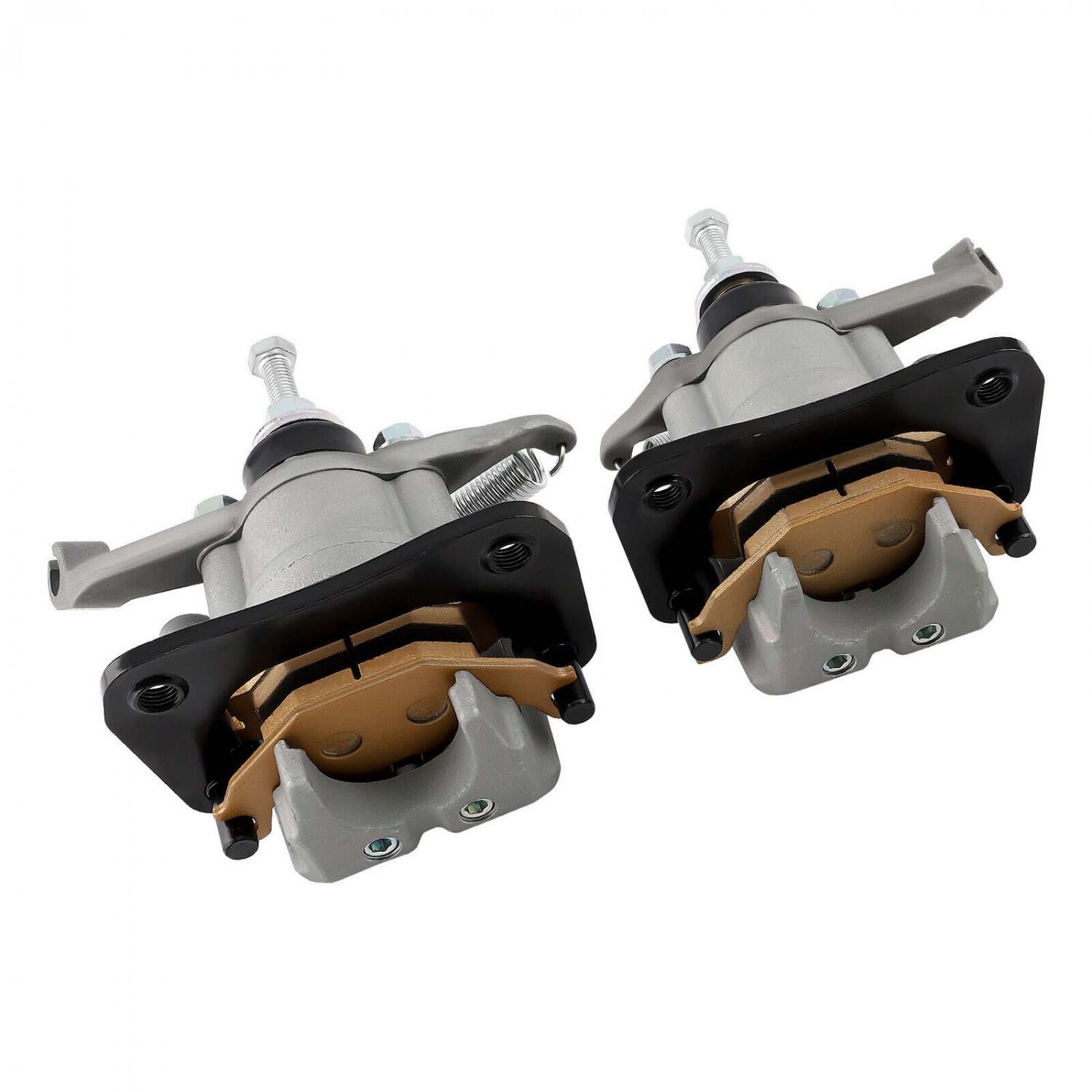 Rear Left Right Brake Calipers + Pads For Kawasaki  Mule PRO-FX KAF820 2016-2023