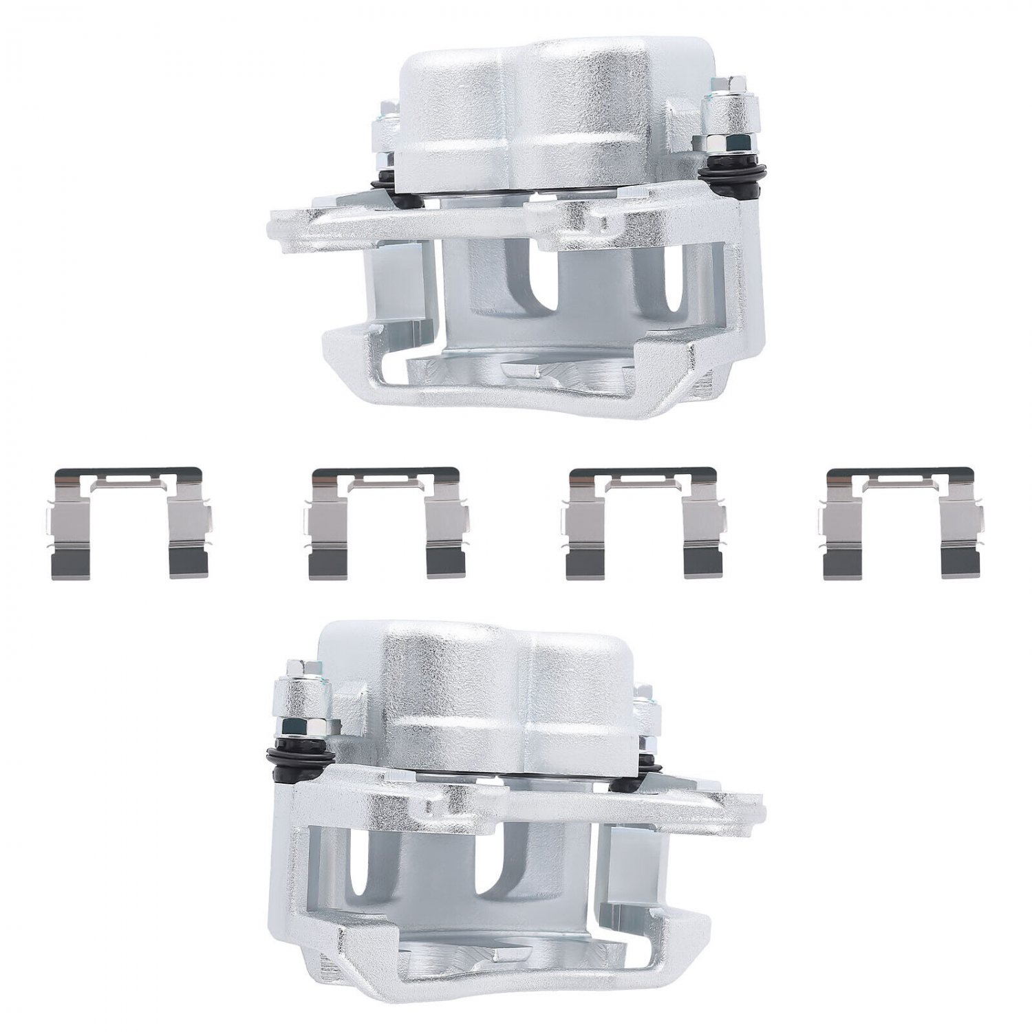 Front L&R Brake Calipers w/ Bracket for Chevrolet Equinox Pontiac Torrent Saturn