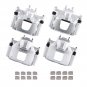 Front & Rear Disc Brake Calipers w / Bracket for Jeep Wrangler Nitro 2008-2017