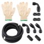 Fuel Line Hose Fitting Kit Fit For Transmission Fluid Oil Race Gas And Fuel