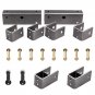 Tandem Axle Hanger Kit Set fit 2" Wide Slipper Spring Heavy Duty for Trailer