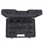 13pc Grooved Locknut Socket Set 1/2" dr. Internal Teeth 18 - 80mm 60mm Long Deep