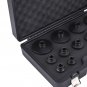 13pc Grooved Locknut Socket Set 1/2" dr. Internal Teeth 18 - 80mm 60mm Long Deep