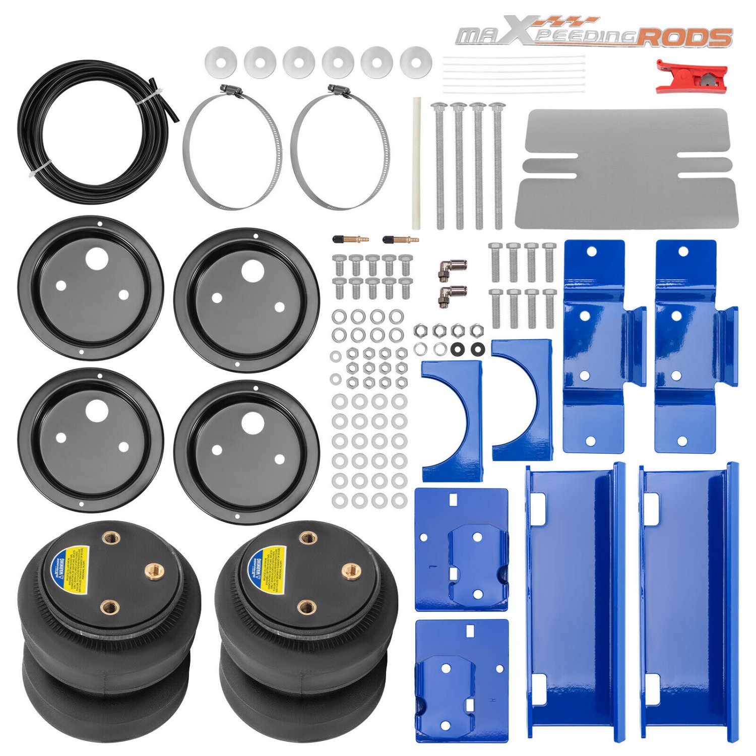Rear Air Spring Bags Kit For Chevrolet V30 V3500 R3500 K3500 K2500 C2500 Pickup