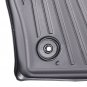 Floor Mat Liners Unique Black TPE fit for Ford Edge All-Weather 2015 2016-2024