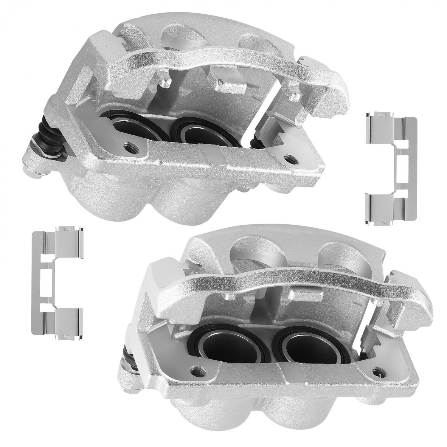 2x Front L & R Brake Calipers w/Bracket for Ford F-150 Lincoln Mark LT 2006-2008