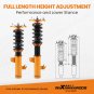 MaXpeedingrods Coilover 24 Level Damper Struts Kit For Toyota Camry 1992-2001