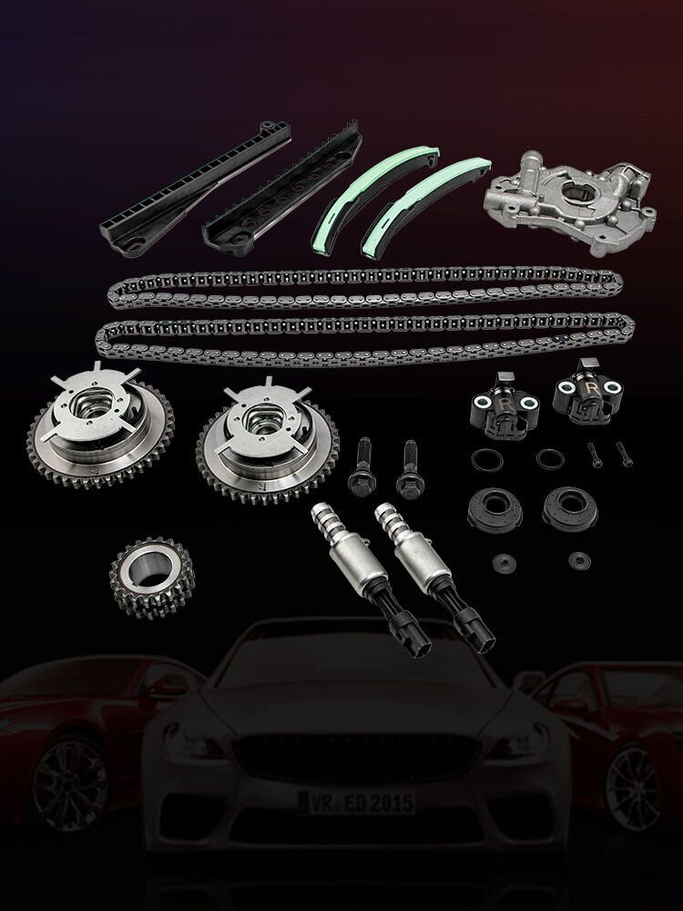 Engine Timing Chain Kit & oil Pump For Lincoln  Mark Lt 5.4l For Ford F-150 5.4L