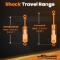 Front Lowering Shocks 2"-5" Drop For Chevy/GMC C10 C15 1973-87 2WD
