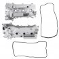 Left & Right Valve Cover w/ Gasket For 06-12 Toyota RAV4 05-18 Avalon 3.5L