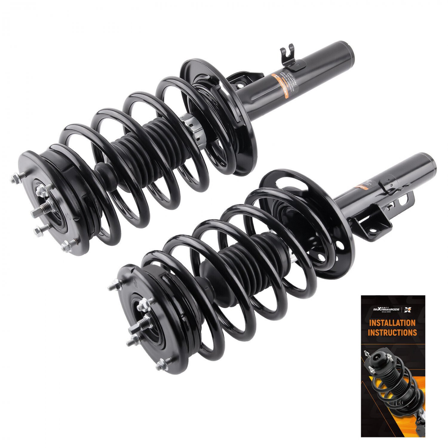 2pcs Front Struts w/Coil Spring Assembly for Mercury Sable 2008-2009 FWD 172530