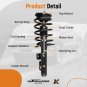 2pcs Front Struts w/Coil Spring Assembly for Mercury Sable 2008-2009 FWD 172530
