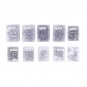 320PCS Thread Repair Kit SAE and Metric Rethreading Tool Kit M5 M6 M8 M10 M12