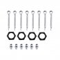 Front Upper Control Arm Sway Bars Kit For 1995-1999 Chevy K1500 K2500 Tahoe 4WD