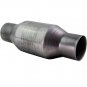 2.5 Inch Catalytic Converter Universal Fitment Stainless Steel 410250 4'' body