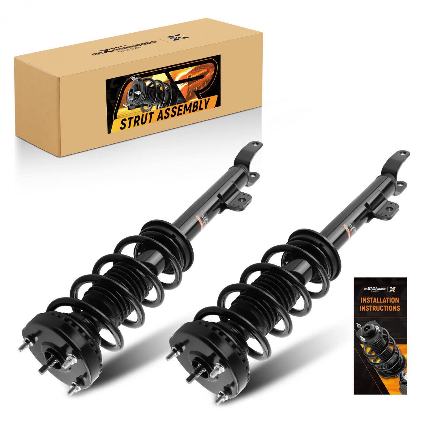 1 Pair Front Strut Spring For Chrysler 300 For Dodge Challenger 2011-2019 572665