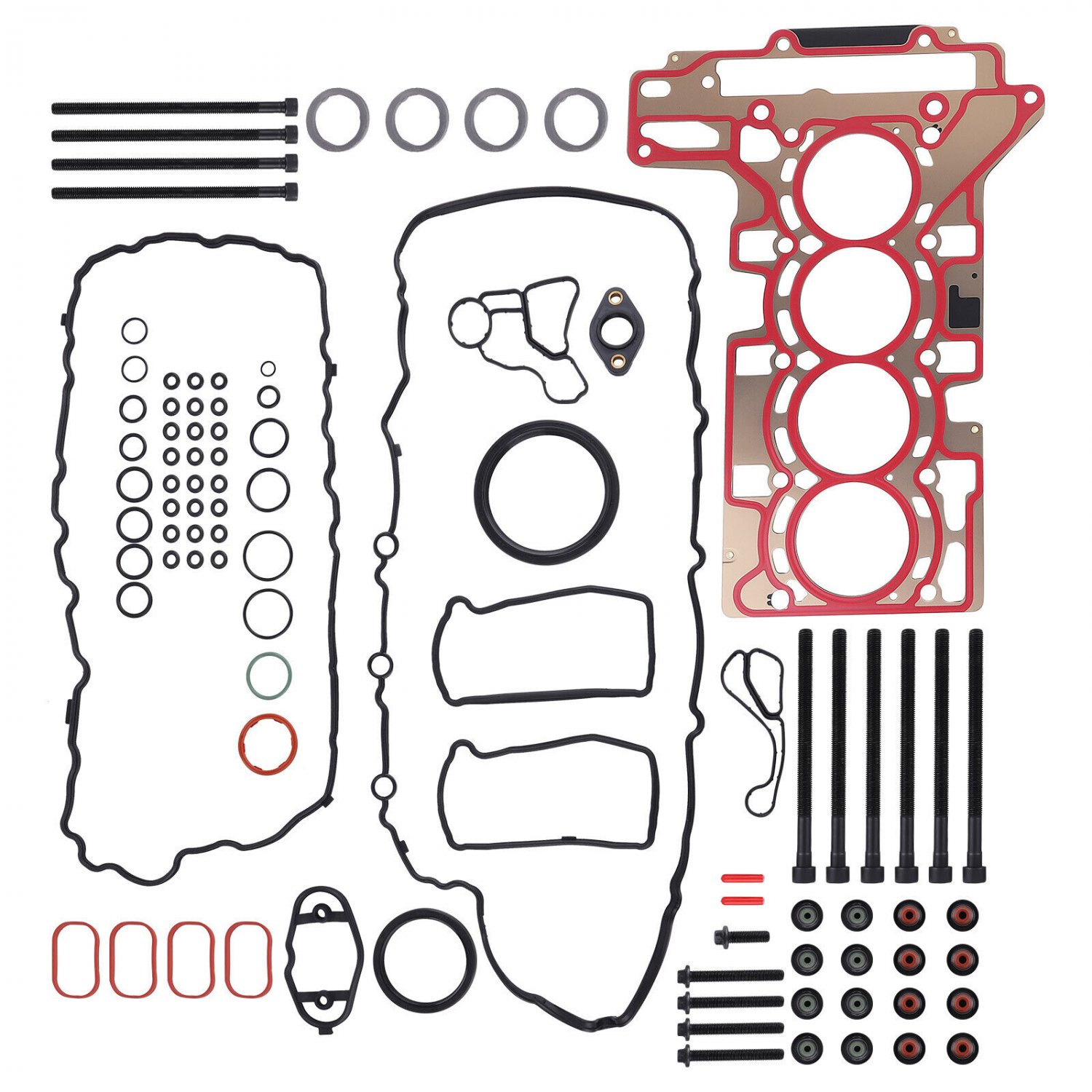 Cylinder Gaskets Seals Set For BMW E89 Z4 sDrive 28i 2.0L Turbo  2012&acirc;��2016