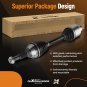 Front CV Axle Shaft Passenger for Chevy Equinox 2010-2016 GMC Terrain 2010-2016