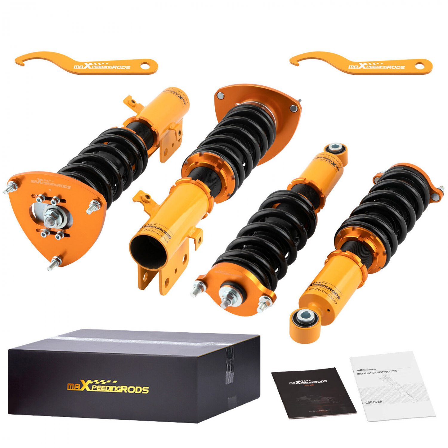 MaXpeedingrods Adjustable Coilover Lowering Suspension For Subaru Legacy 05-09