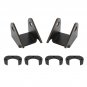 Front Lower Control Arm Mount Bracket Set Axle Side Fit Jeep TJ XJ ZJ MJ 2pcs