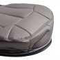 Driver Leather Seat Cover for Chevy Tahoe Suburban/Silverado 1999-02 Dark Gray