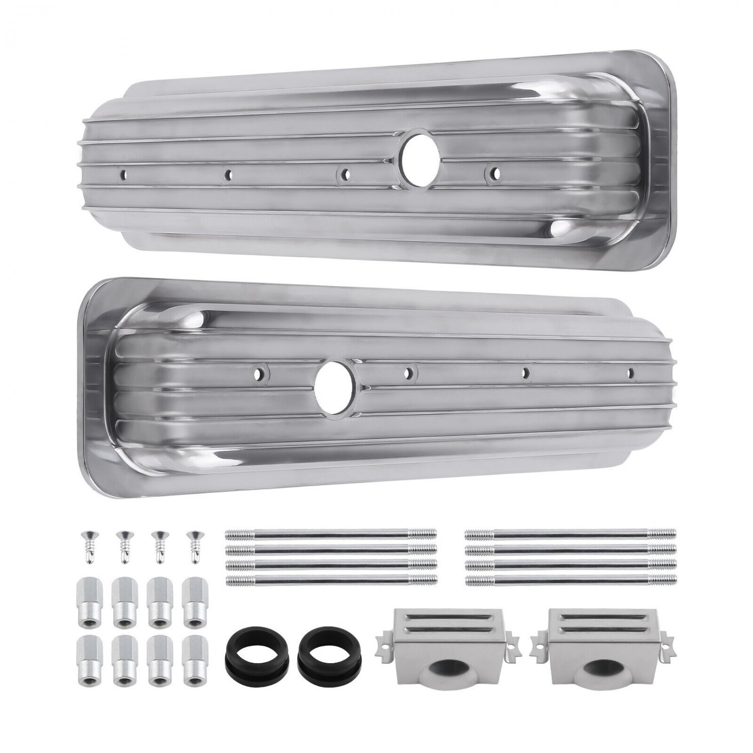 Aluminum Valve Covers for Small Block For SBC Small Block Chevy engines 327 350