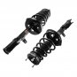 Pair For 2001-2003 Toyota Highlander FWD Rear Complete Struts & Coil Springs Set