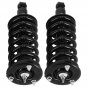 Front Strut w/ Coil Spring + Upper Lower Control Arms For Nissan Titan 2004-2015