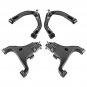 Front Strut w/ Coil Spring + Upper Lower Control Arms For Nissan Titan 2004-2015