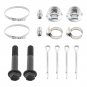 Front Strut w/ Coil Spring + Upper Lower Control Arms For Nissan Titan 2004-2015