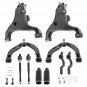 Front Strut w/ Coil Spring + Upper Lower Control Arms For Nissan Titan 2004-2015