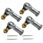 2 Sets Of Tie Rod End Kit Fit For Honda ATV TRX250 TRX350FE Rancher ES 2000-06