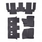 3 Row Floor Mats Liner for Kia Carnival MPV 8 Seats Models 2022-2024 All Weather