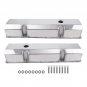 2pc Fabricated Aluminum Tall Valve Covers For Small Block Chevy 283 305