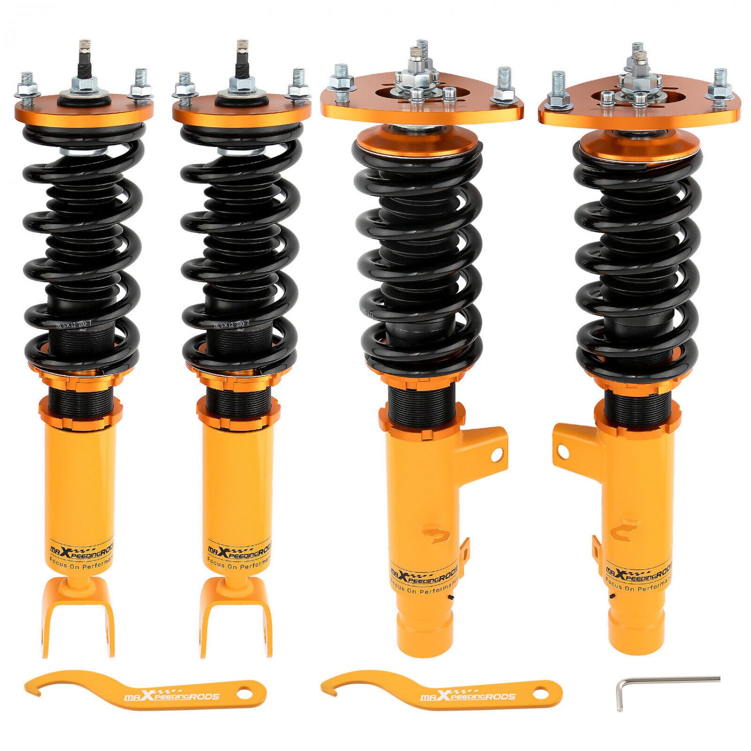 MaXpeedingrods 24 Step Damper Adjustable Coilovers Fit Honda Accord 2013-2017