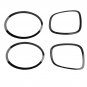 HeadLight Tail Light Trim Grille Frame For Mini Cooper 2014-2021 51137300631