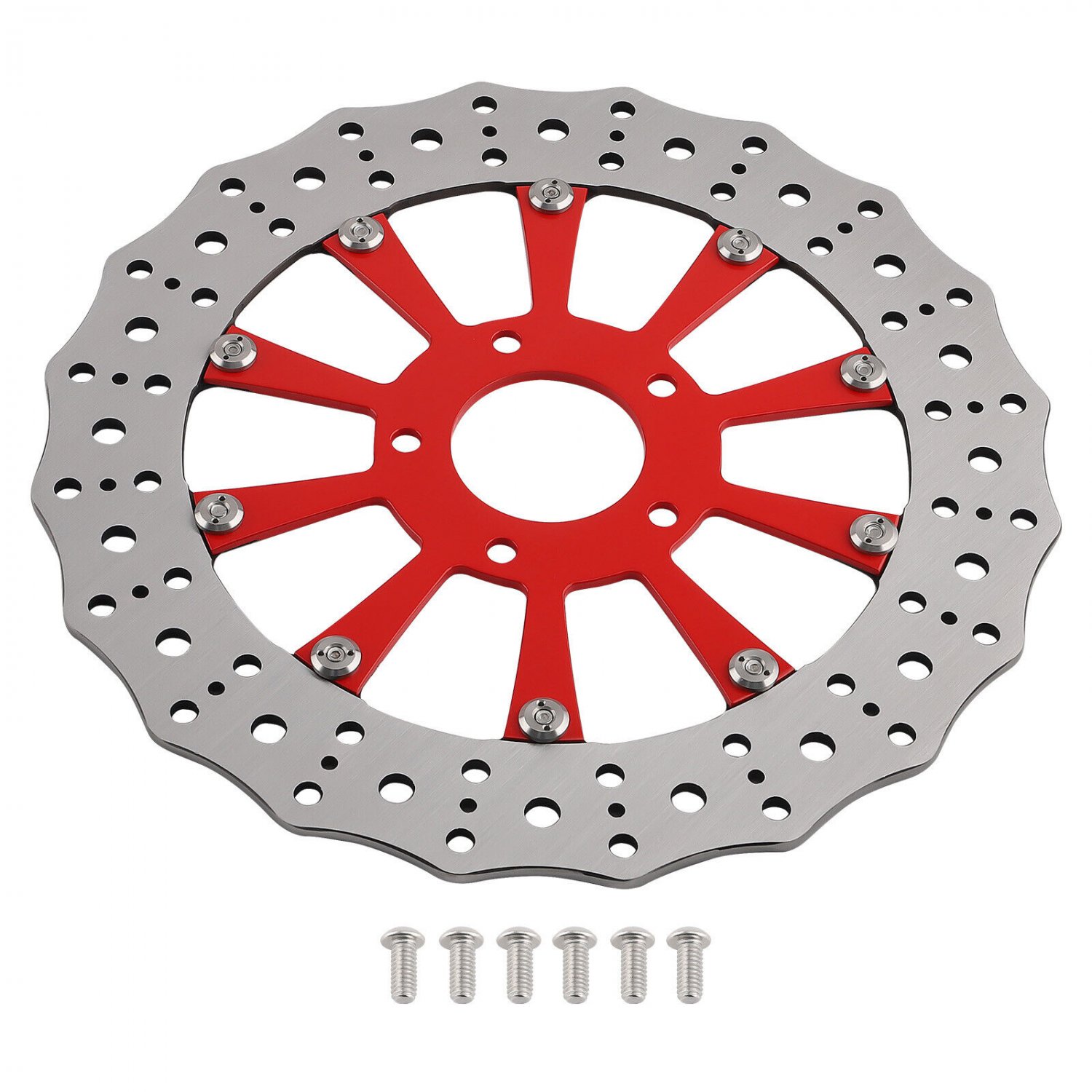 1PC 11.8'' Front Brake Rotor Disc for Harley-Davidson Touring 08-19 Dyna 06-17
