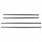 4pc Door Window Reveal Molding Weatherstrip For 08-09 Pontiac G8 GT GXP 92277514