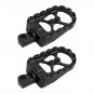CNC Wide Foot Pegs 360° Roating MX Chopper Bobber Style Fits for Harley Dyna