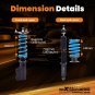 MaXpeedingrods 24 Step Damper Coilovers Lowering Kit For Scion XB 2008-2015
