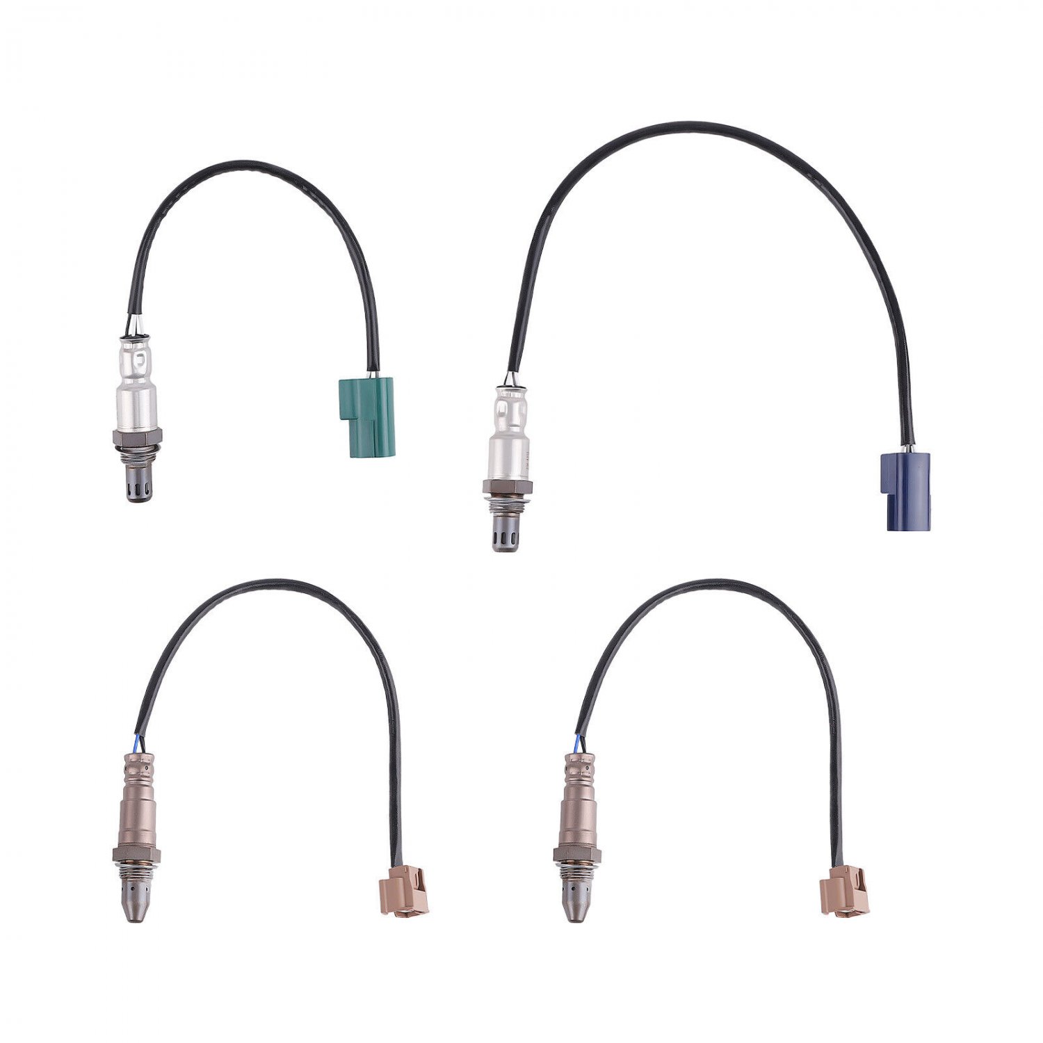 4PCS Upstream Downstream Oxygen Sensor For Nissan NV1500 NV2500 NV3500 2012-19