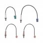 4PCS Upstream Downstream Oxygen Sensor For Nissan NV1500 NV2500 NV3500 2012-19