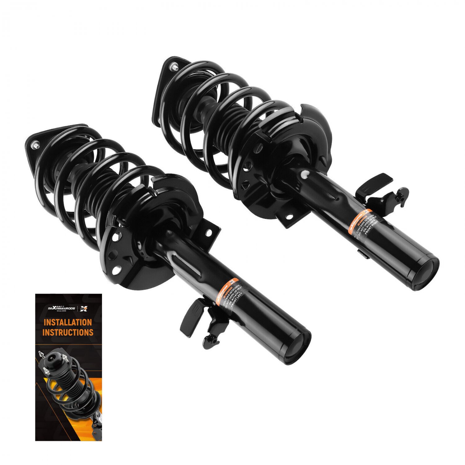 Front Complete Struts w/ Coil Spring Assembly For 2014-2018 Ford Transit Connect