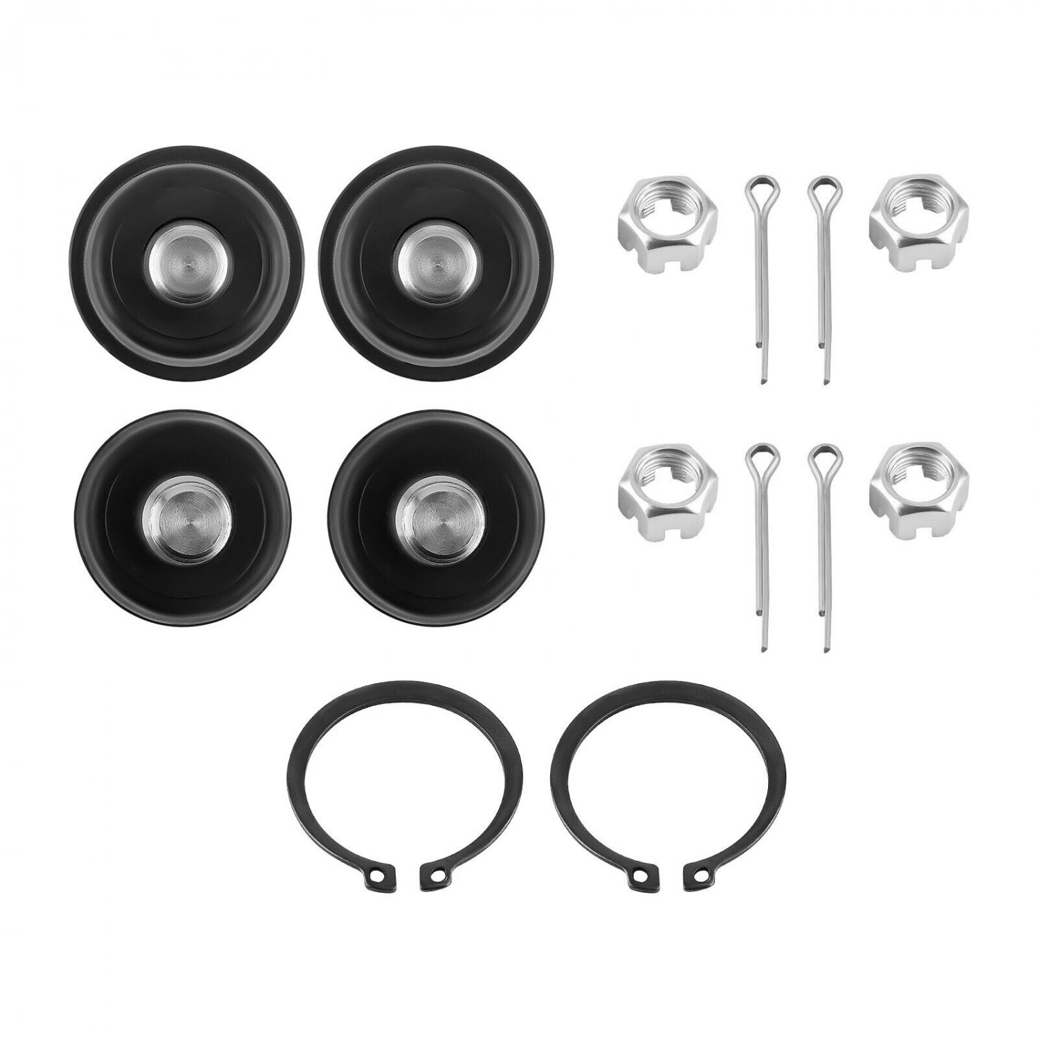 4x Upper Lower Ball Joints Kit for Jeep Grand Cherokee 1999-2004 K3134 K3185