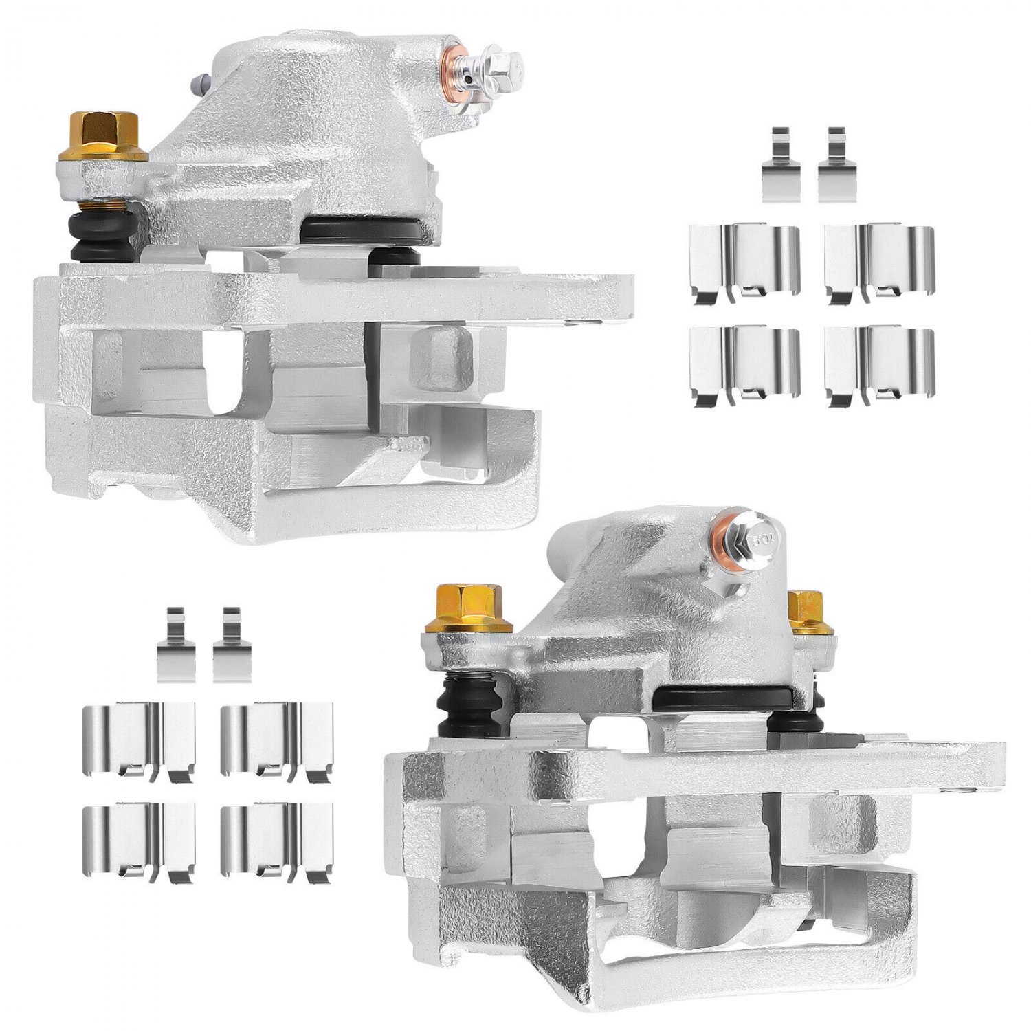 Rear Left Right Brake Calipers w/ Bracket for Toyota 4Runner 2003-2009 19-B2727