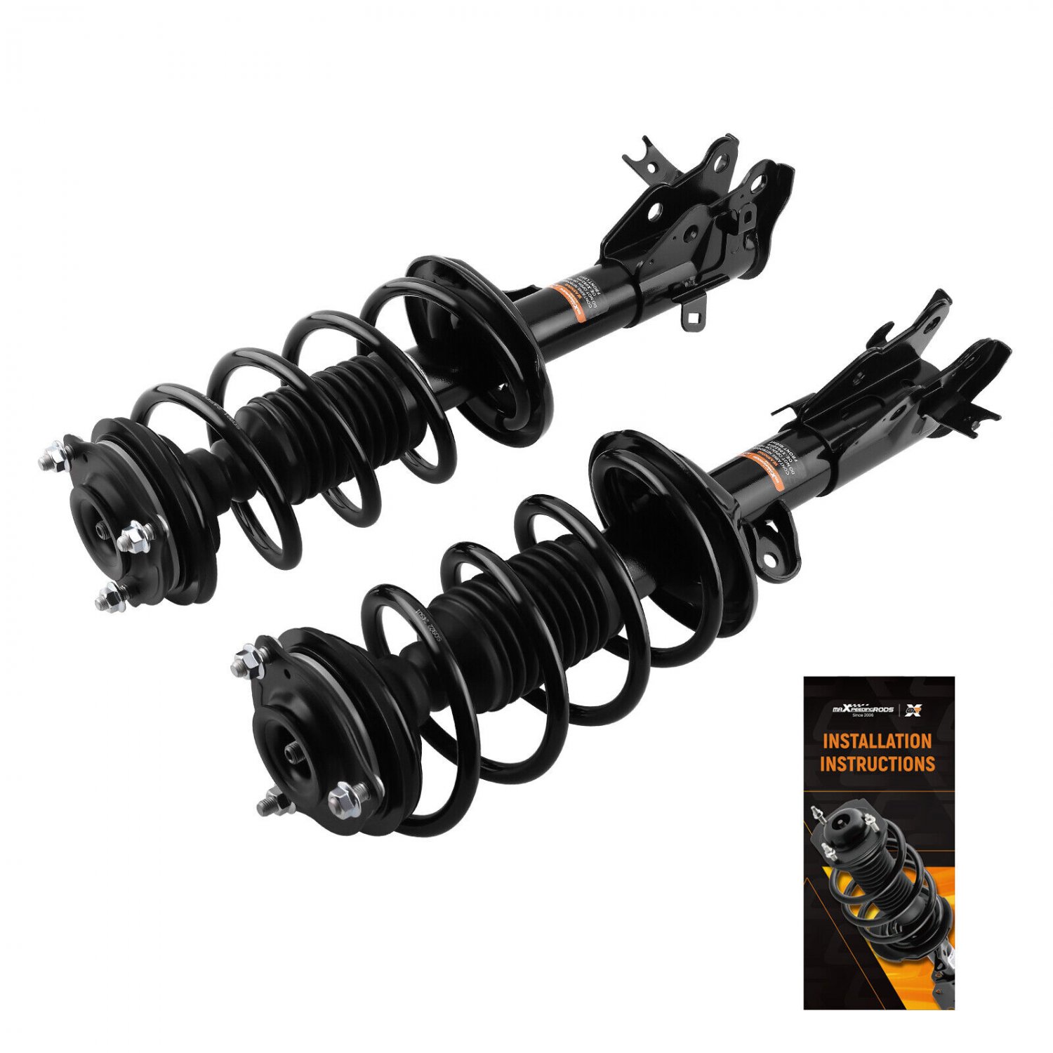 Front Struts w/Coil Spring for Honda Civic 2012 LX/BASE/DX/EX/EX-L/GX/HF/HYB