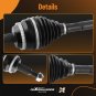 1xfront Passenger Right Cv Axle Shaft For Toyota Sienna 04-10 Fwd